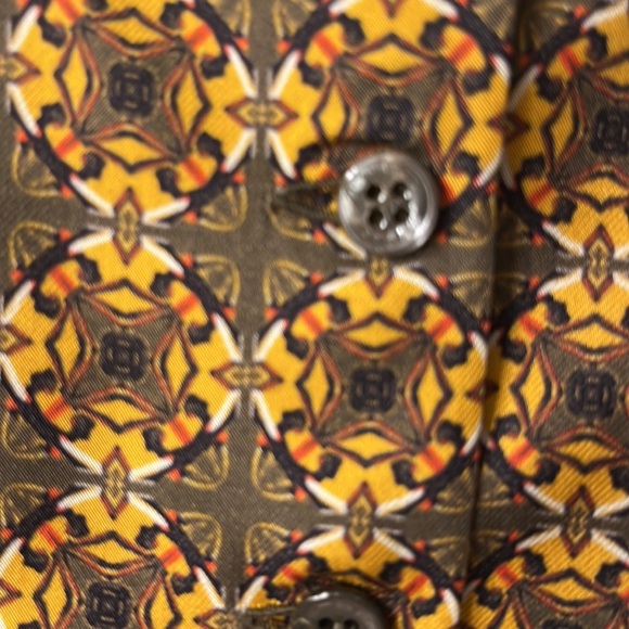 Printed Etro vest. It size 40. 100% silk - Picture 3 of 6